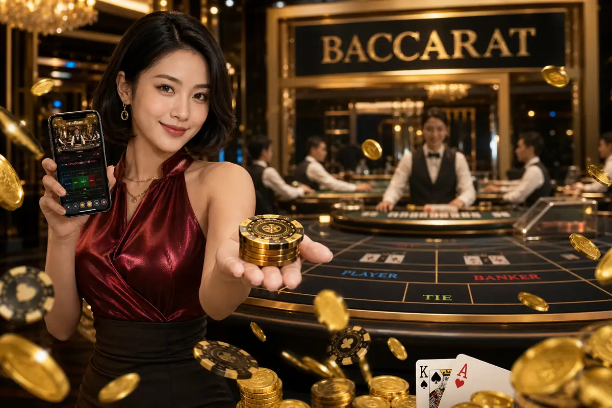 mi888 Casino meja baccarat live dealer